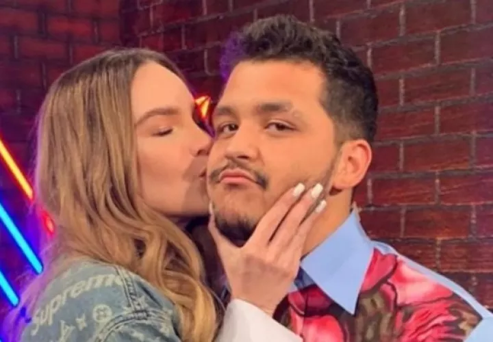 Belinda y Christian Nodal. Instagram