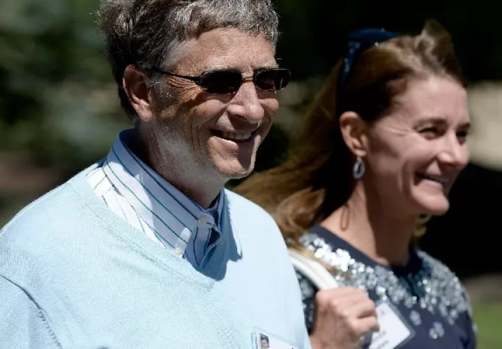 Bill y Melinda Gates, que se divorciaron el pasado agosto, volvieron a reunirse este fin de semana en Nueva York. Foto: EFE