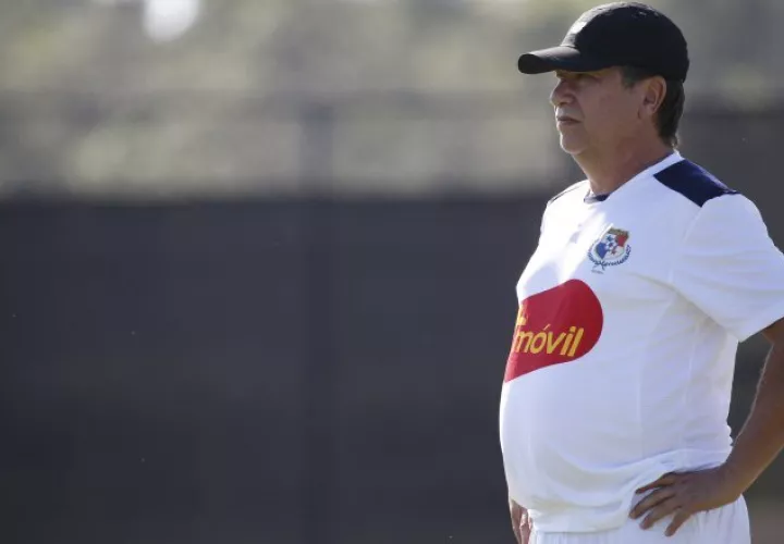 Hernán "El Bolillo" Gómez dirigió a Panamá. Foto: EFE
