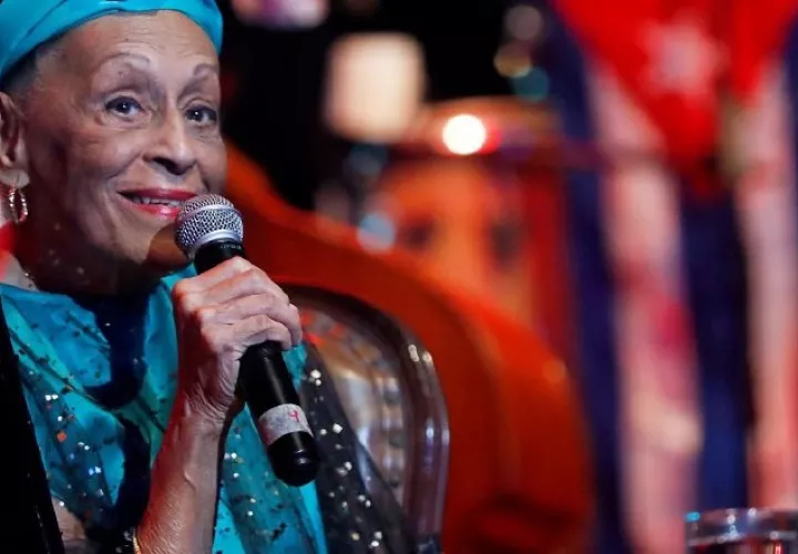 La cantante cubana Omara Portuondo.  EFE