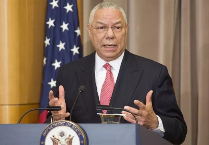 El exsecretario de Estado de los EE.UU. Colin Powell, en una fotografía de archivo. EFE