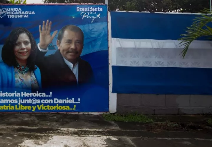 El presidente de Nicaragua, Daniel Ortega, se encamina a su tercera reelección. Foto: EFE