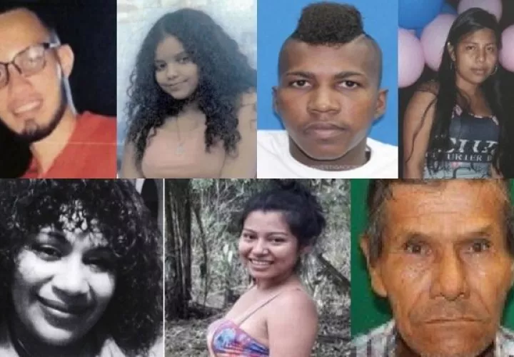 Ministerio Público publicó casos de personas desaparecidas. Foto: cortesía