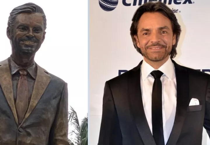 Pueblo está en desacuerdo con la estatua del actor. Twitter: @eyc1104 /Archivo