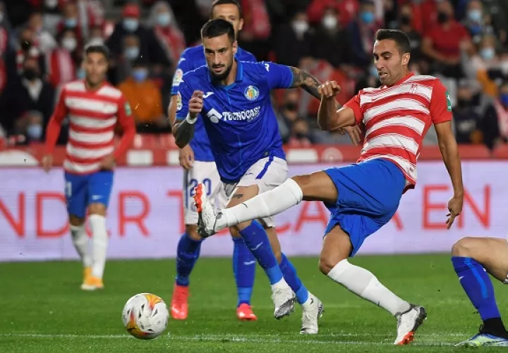 Granada y Getafe empataron 1-1. Foto: EFE