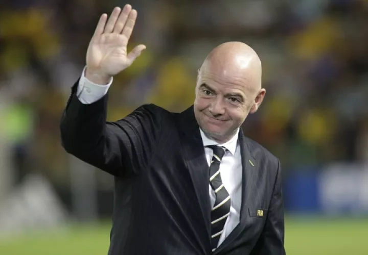 Gianni Infantino, presidente de FIFA. Foto:EFE