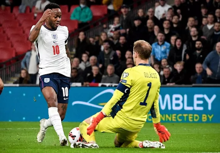 Inglaterra empató en casa 1-1 con Hungría. Foto: EFE