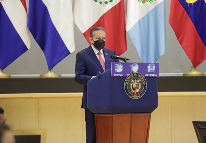 El presidente de Panamá, Laurentino Cortizo, participará en la reunión. Foto: Cortesía @NitoCortizo