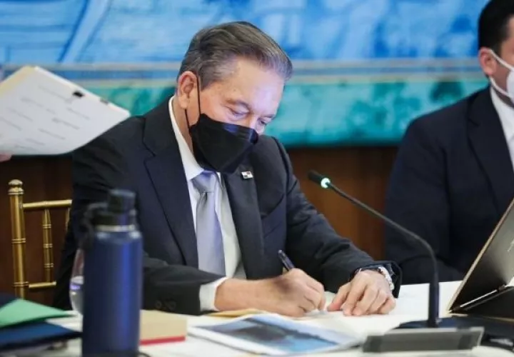 El presidente de la República Laurentino Cortizo. Foto: Cortesía
