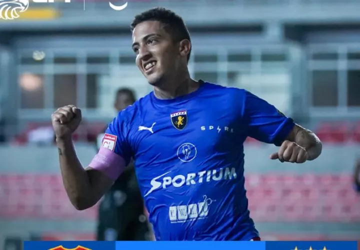 Ángel Orelien abrió el marcador por el equipo de Plaza. Foto: Cortesía LPF