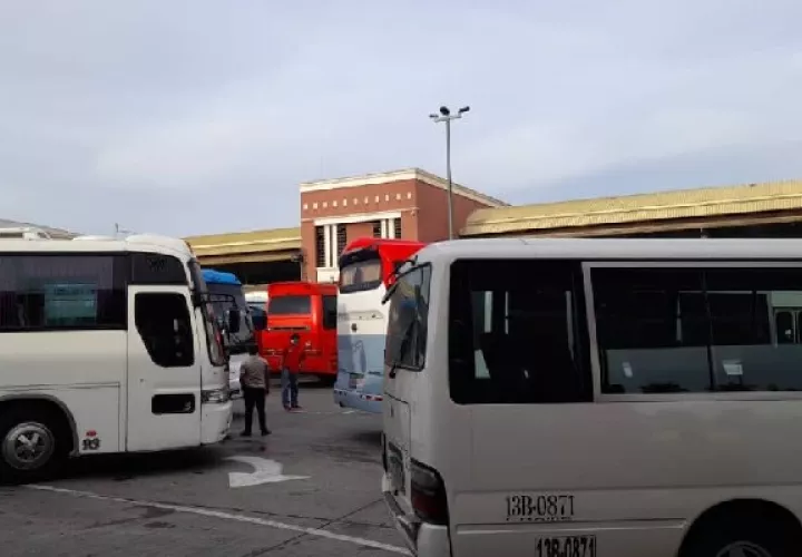 Protesta de transportista a nivel nacional. Foto: Cortesía 
