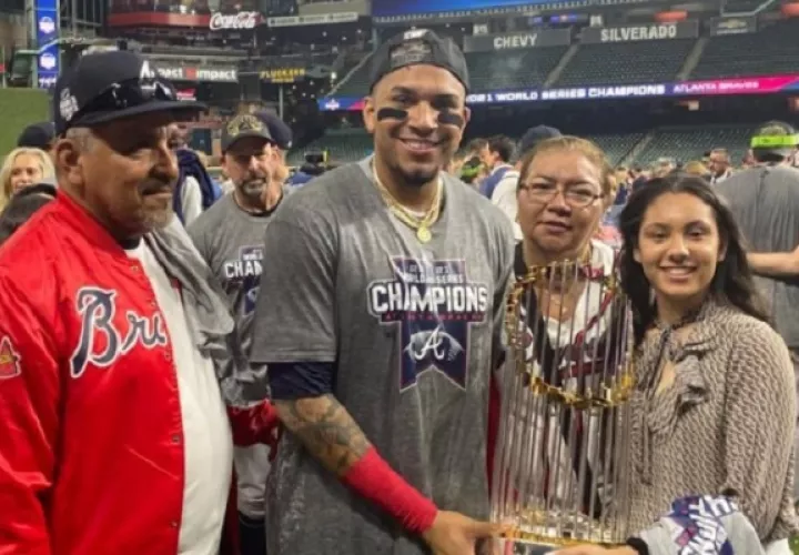 Camargo ganó el título con los Bravos de Atlanta. Foto:@mlbptyoficial
