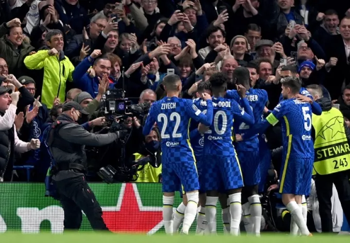 Chelsea goleó y ganó en casa 4-0 ante la Juventus. Foto: EFE