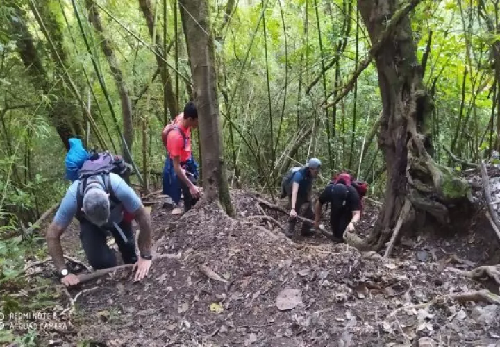Cerca de 25 funcionarios, entre guarda parques y la policía ecológica están habilitados para el control de ingreso de las personas y poder brindar la ayuda necesaria a los visitantes.  Foto: José Vásquez