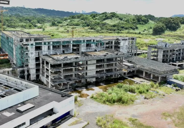 La Ciudad de la Salud debe concluir en diciembre del 2023. Foto: Cortesía CSS
