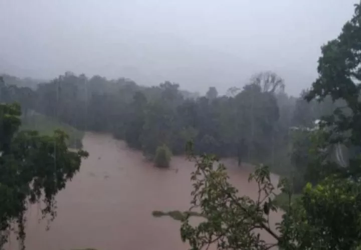 Las comunidades costeras se vieron afectadas por la variación del clima en la costa atlántica. Foto: Diomedes Sánchez