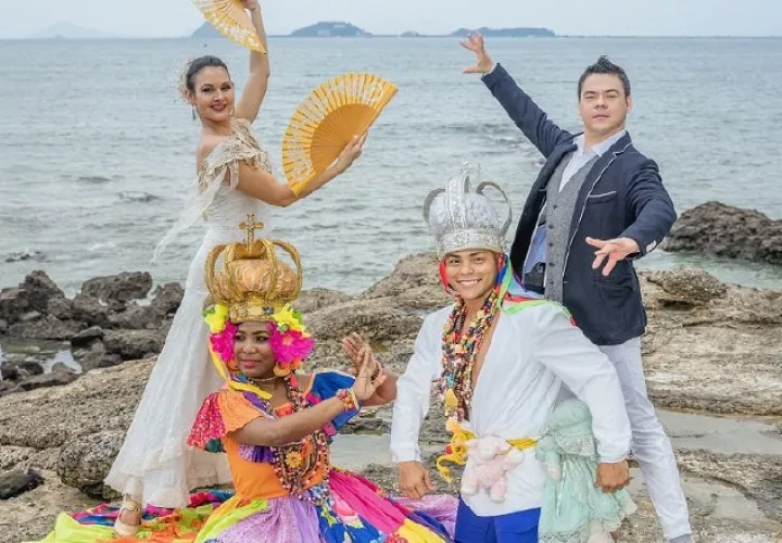 Espectáculo de flamenco y folclore panameño. Foto: Cortesía