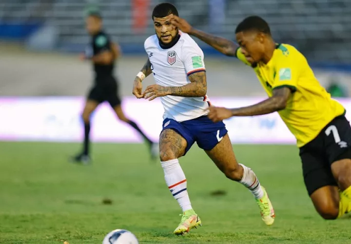 Jamaica y Estados Unidos empataron 1-1. Foto: @Concacaf
