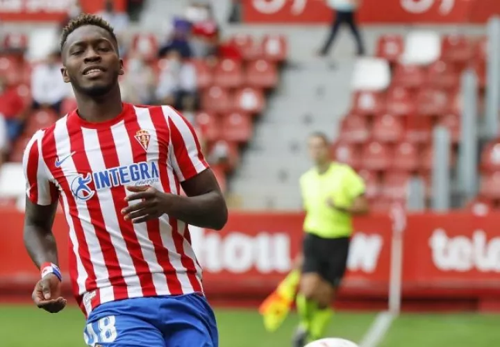 El Sporting espera puedan contar con el panameño en el encuentro del sábado ante el Fuenlabrada.