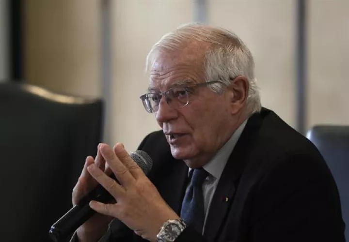 El alto representante de la Unión Europea (UE) para la Política Exterior, Josep Borrell. EFE