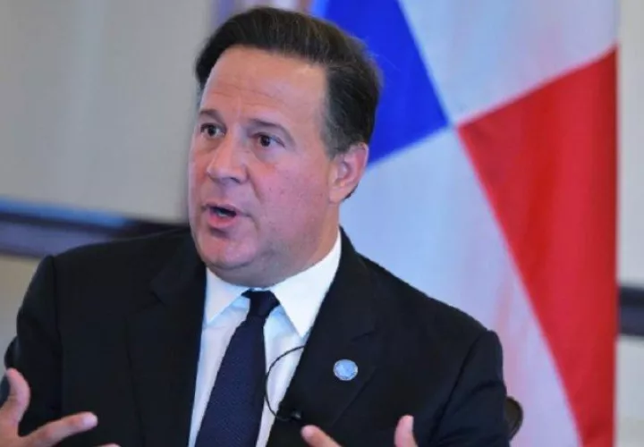 El expresidente Juan Carlos Varela. Foto: Archivo