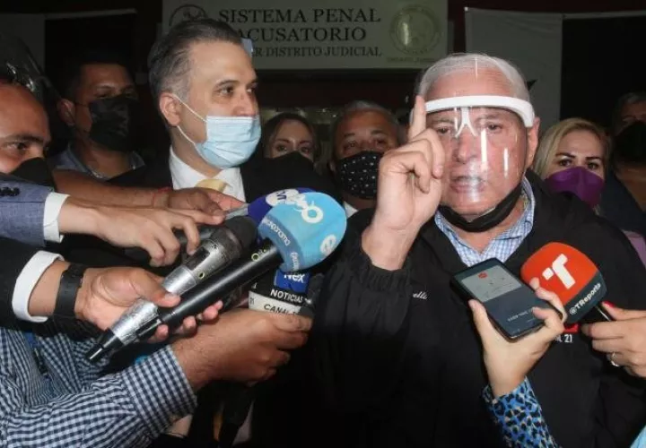La defensa de Ricardo Martinelli dijo que esta noche esperan otro veredicto favorable. Foto: Víctor Arosemena