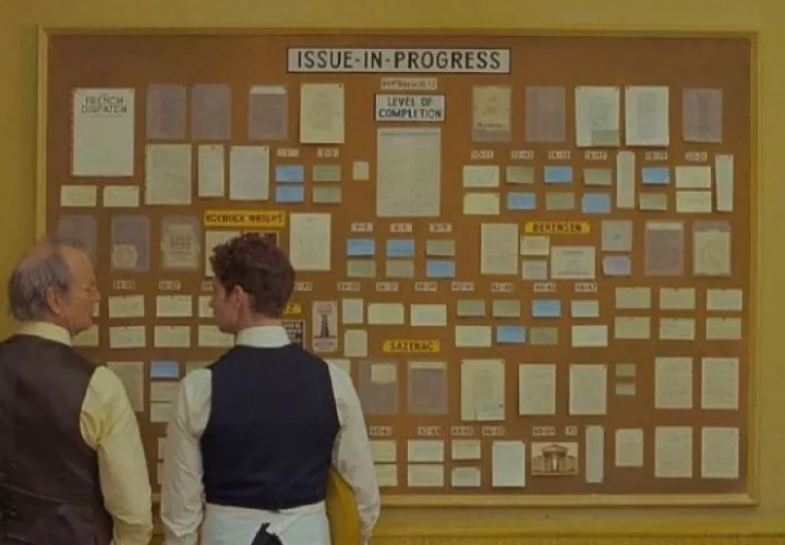 'La Crónica Francesa' es dirigida por Wes Anderson. Foto: Instagram / @frenchdispatch