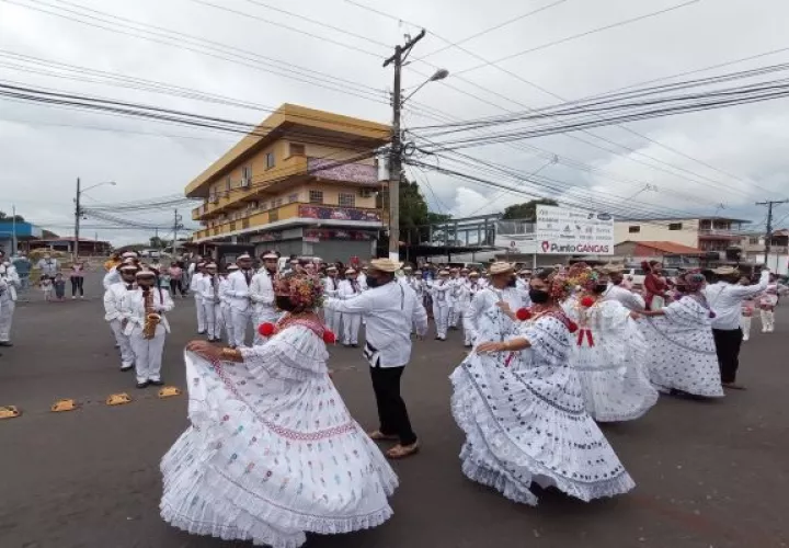 Con una serie de actividades se llevaron a cabo los actos conmemorativos al Bicentenario de la República en La Chorrera. Foto: Eric Montenegro