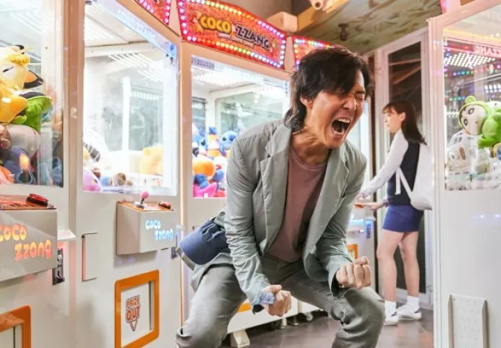 Lee Jung-Jae en una imagen de promoción de la serie 'El juego del calamar'.  Foto: NETFLIX.