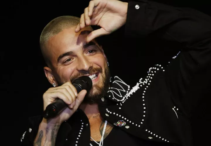 El cantante colombiano Maluma. EFE