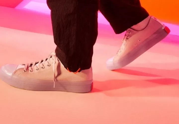 En septiembre fue el relanzamiento de Converse. Foto: Cortesía / Converse