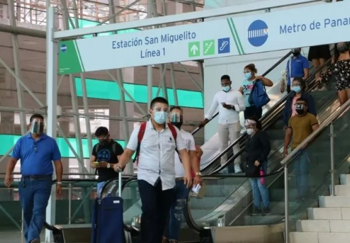 Es obligatorio el uso de la pantalla facial. Foto: Cortesía