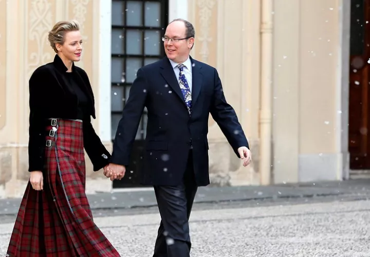 Alberto II de Mónaco y su esposa Charlene. Foto: EFE/Archivo
