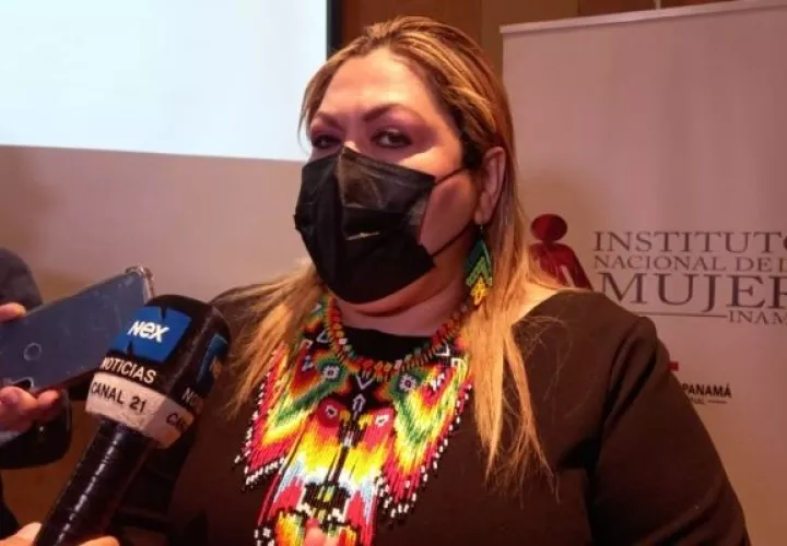 La directora del Instituto Nacional de la Mujer (Inamu), Nellys Herrera. Foto: Víctor Arosemena