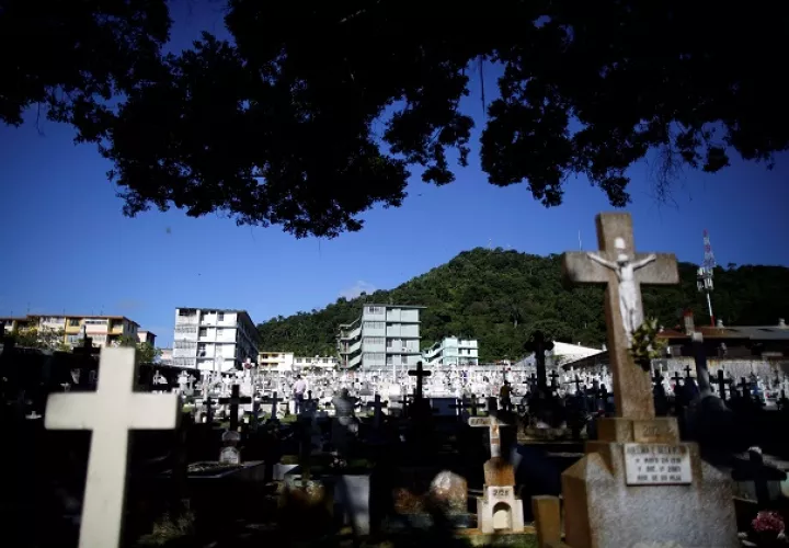  Vista del Cementerio de Amador en el Día de los Difuntos. Foto: EFE