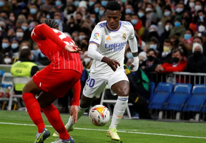 Vinicius Jr. se ha convertido en figura del Real Madrid. EFE