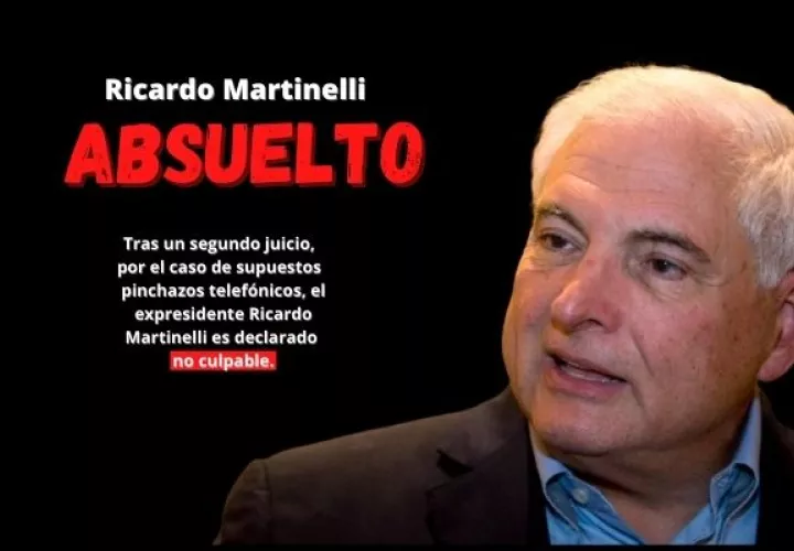 Ricardo Martinelli fue declarado absuelto en el caso de los pinchazos telefónicos. 