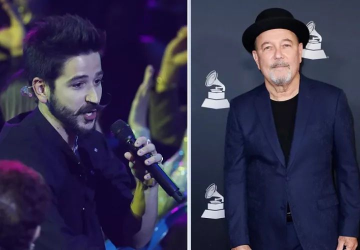 Camilo y Rubén Blades. Foto EFE
