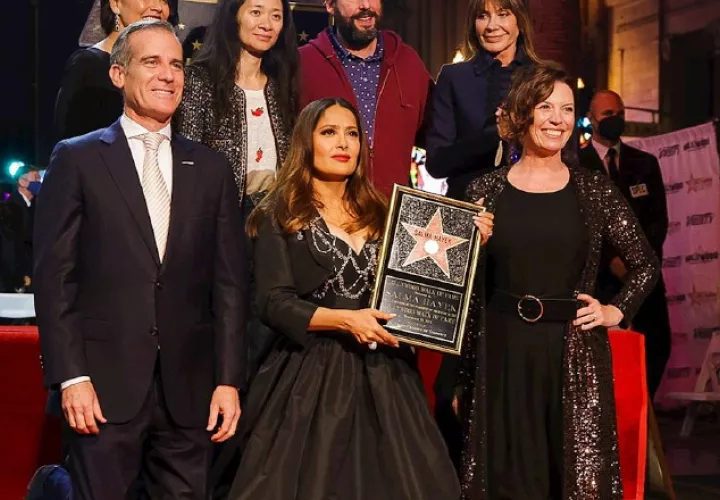 Salma Hayek  actriz mexicana. Foto: EFE