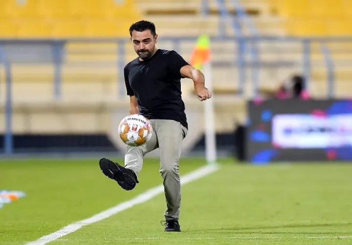 Xavi Hernández llega con mucha ilusión al Barcelona. Foto: EFE