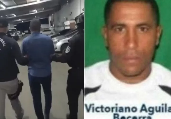 Victoriano Aguilar Becerra también está vinculado a un triple homicidio. Foto:Cortesía Policía Nacional