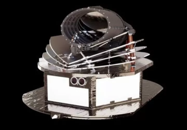  Representación de la misión Ariel de exploración de exoplanetas de la Agencia Espacial Europea (ESA). EFE