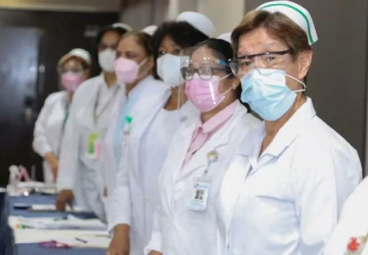 A nivel nacional hay cerca de 7,200 profesionales de la enfermería, el 96% son mujeres. Foto:  Cortesía / Ministerio de Salud
