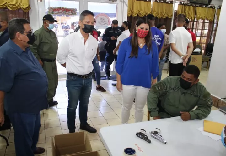 La gobernadora de la provincia de Panamá, Carla García, destacó la buena acogida que ha tenido el Programa Pacificando Mi Barrio. Foto: Cortesía