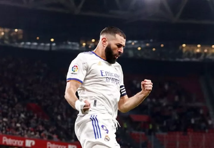 Karim Benzema dio triunfo al Real Madrid.Foto:@realmadrid
