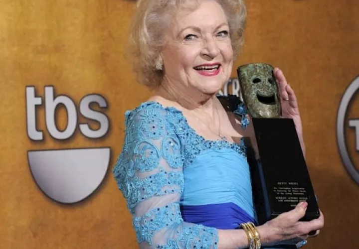 Betty White. Foto: EFE / Paul Buck