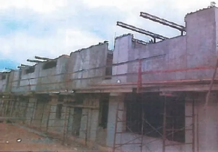 Así quedó la construcción de la nueva cárcel femenina que fue paralizada desde hace dos años. Foto: Internet