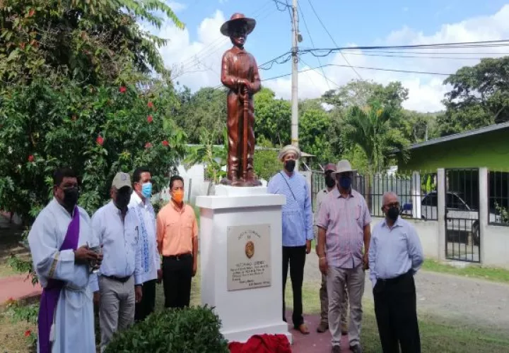 La inversión realizada en este parque indicó el representante del corregimiento de Cabuya, Roberto Morán, alcanzó los 6 mil dólares. Foto. Eric Montenegro