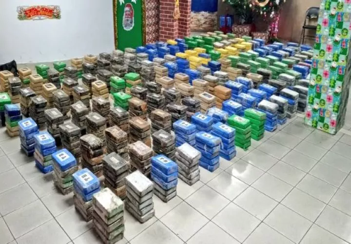 En Colón un ciudadano fue detenido por tráfico de drogas. Foto: Fiscalía de Drogas