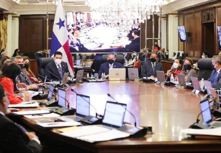 Reunión del Consejo de Gabinete.